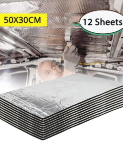 10mm Sound Deadener Insulation Heat Proof Noise Proofing Foam Car Auto Shield AU