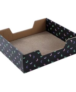 2 x Kitten Cat Scratch Pad Corrugated Card Board Toy Play Best Scratcher Mat