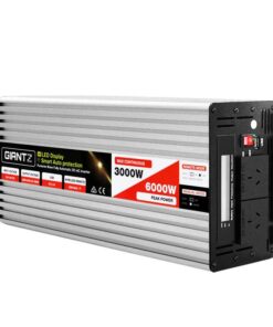 Giantz Power Inverter 3000W or 6000W Pure Sine Wave 12V-240V Camping Boat Caravan