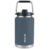 BAUMR-AG 3.8L Double Wall Insulated Stainless Steel Water Bottle, Drink Jug with Handle, Blue