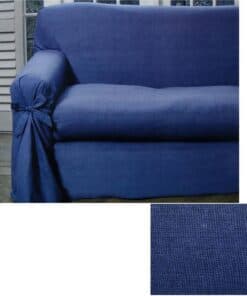 Navy Blue Dots Sofa Cover 1 to 2 Seater 230 X 360cm