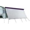 4.3m Caravan Privacy Screen Side Sunscreen Sun Shade for 15' Roll Out Awning