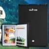 Glacio 80L Portable Fridge Bar Upright 12V/24V/240V Camping Caravan