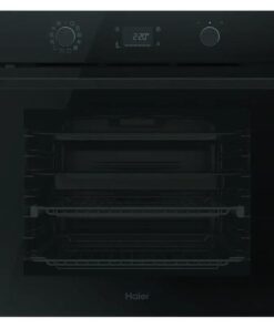Haier 60cm 500 Series Built In Oven Air Fry Steam Assist - Black
