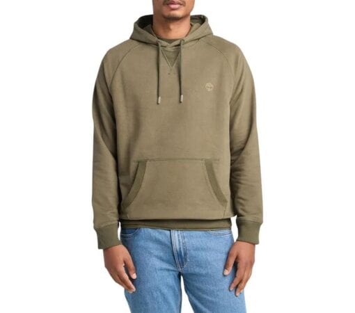 Loopback Hoodie Green