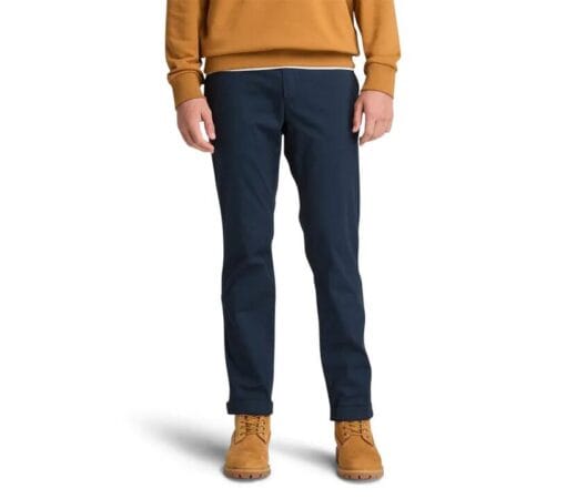 Men's Topsfield Straight Fit Twill Chino Pant Blue