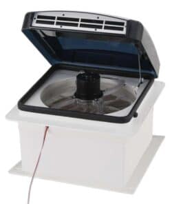 Weisshorn Caravan Air Vent Roof Hatch 12V Shower Fan Reversible Airlfow Rainy Use Camper