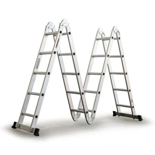 5.8m BULLET Multipurpose Ladder Aluminium Extension Folding Adjustable Step