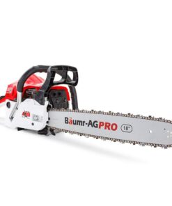 BAUMR-AG 45CC Petrol Chainsaw Commercial 18" Bar Chain Saw E-Start Garden Pruning