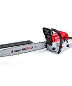 BAUMR-AG Commercial Petrol Chainsaw E-Start 22" Bar Chain Saw Tree Pruning Top Handle