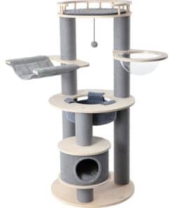 HONEYPOTCAT Majestic Reinforced Multi-Level Cat Tree With Hammock - 168cm