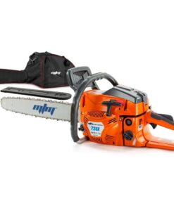 MTM Petrol Commercial Chainsaw 22" Bar Chain Saw E-Start Tree Pruning Top Handle