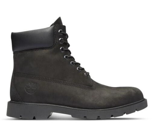 Men's Classic 6-Inch Waterproof Boots Black 7 US Mens