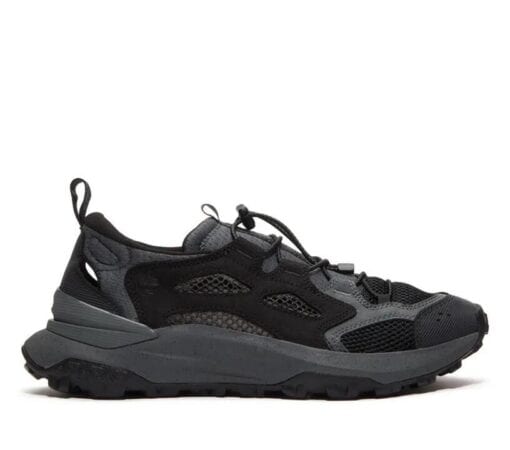 Men's Motion Access Low Lace-Up Sneaker Black 7 US Mens