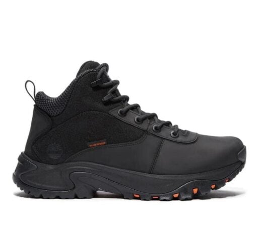 Men's Mt. Maddsen Peak Mid Waterproof Hiking Boot Black 7 US Mens