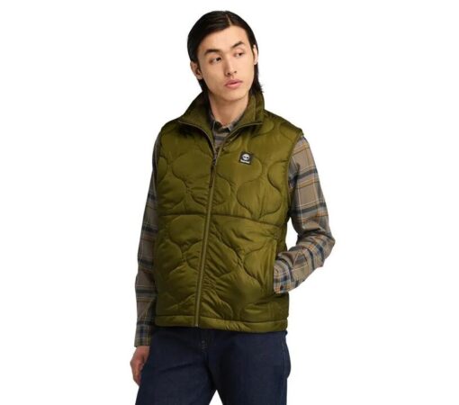 Men's Newton Reversible High Pile Fleece Vest Green