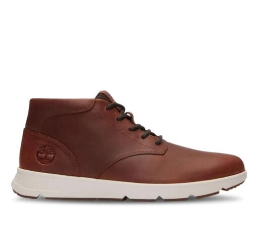 Men's Parker Street Mid Lace-Up Sneaker Red 12 US Mens