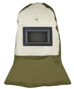 UNIMAC Sandblasting Safety Hood, Built-in Hard Hat, Abrasive Sand Blasting PPE Equipment