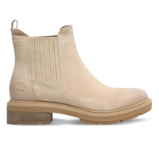 Women's Brimfield Mid Chelsea Boot Beige 6 US Womens