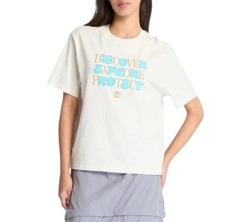 Women's Front Graphic Short-Sleeve T-Shirt White
