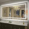 1200x600mm LED Bathroom Mirror RGB Anti-Fog Shatterproof
