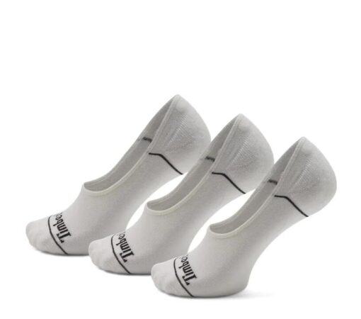 3 Pack Bowden Liner No-Show Sock White