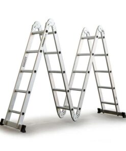 5.8m BULLET Multipurpose Ladder Aluminium Extension Folding Adjustable Step
