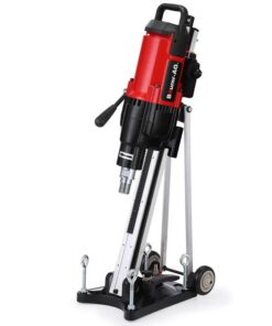 BAUMR-AG 3200W 300mm Wet/Dry Core Drill w/ Wheeled Rig Stand Combo, for Concrete Coring Hole Drilling