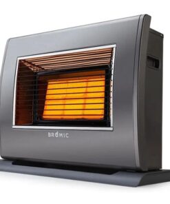 BROMIC Supaheat II LPG Indoor Gas Heater Room Floor Portable Flueless Radiant