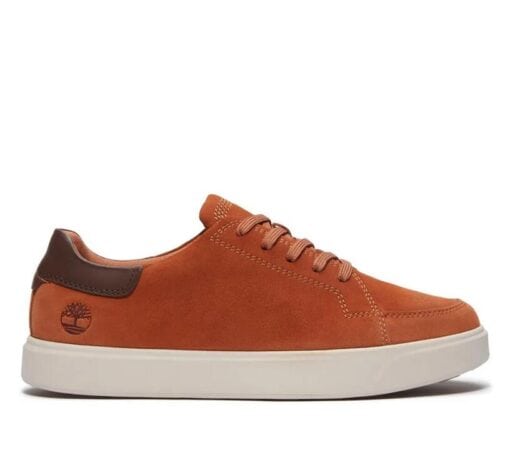 Men's Emerson Street Low Lace-Up Sneaker Orange 7 US Mens