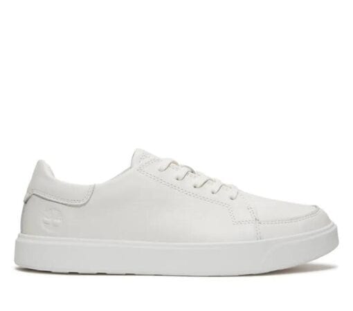 Men's Emerson Street Low Lace-Up Sneaker White 7 US Mens