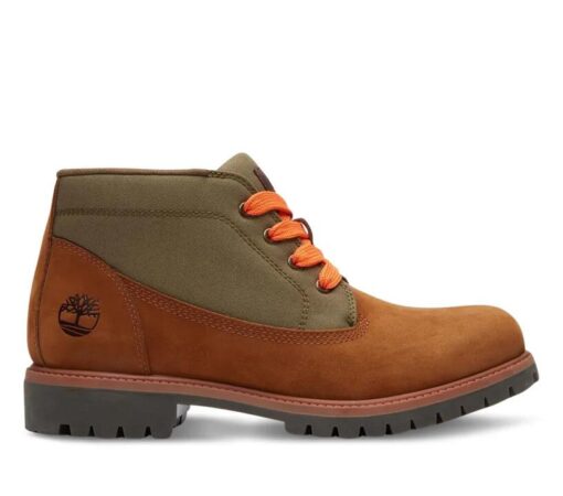 Men's Timberland Premium Mid Lace-Up Chukka Boot Brown 7 US Mens