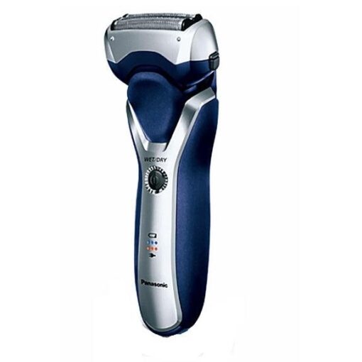 Panasonic 3 Blade Rechargable Shaver - Silver & Blue
