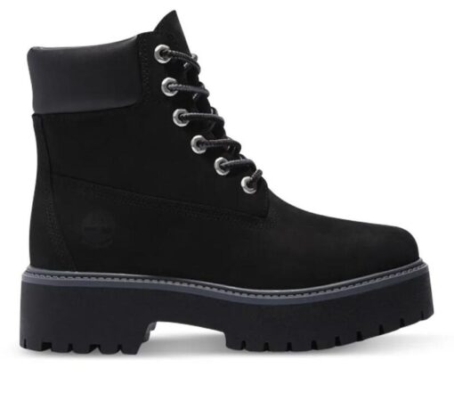 Women's Stone Street Premium Platform Boot Black 6 US Womens