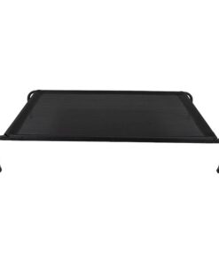 110 x 80cm Elevated Pet Sleep Bed Dog Cat Cool Cot Home Outdoor Folding Portable