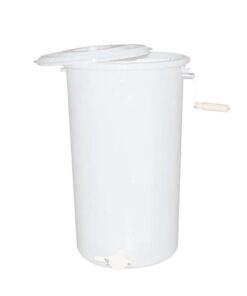 2 Frame Honey Extractor Plastic Two Manual Spinner Crank Honey Bee Beekeeping