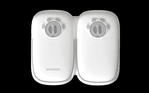 2 Meal Automatic Pet Food Feeder Timer for Dogs, Puppies & Cats