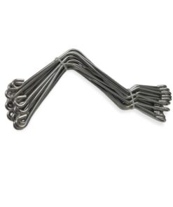 20pk Stainless Steel Bee Hive Spring Clips Fastener Beekeeping Accessories