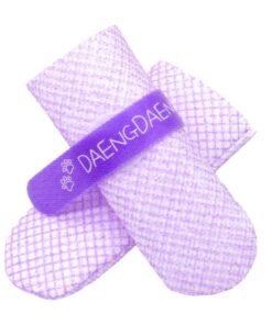 28pc X Dog Shoes Waterproof Disposable Boots Anti-Slip Pet Socks M VIOLET