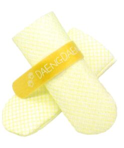 28pc X Dog Shoes Waterproof Disposable Boots Anti-Slip Pet Socks M YELLOW