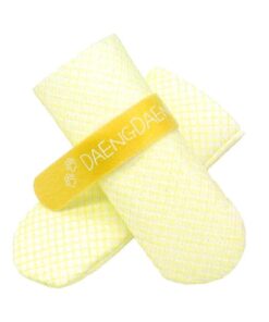 28pc X Dog Shoes Waterproof Disposable Boots Anti-Slip Pet Socks S YELLOW