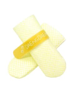 28pc X Dog Shoes Waterproof Disposable Boots Anti-Slip Pet Socks XS YELLOW