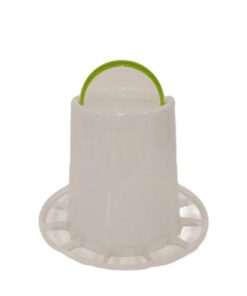 3Kg Automatic Chicken Feeder - Plastic Poultry Chook Hen Feeding Seed Bucket