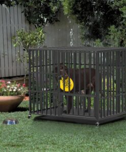 46 XXL Heavy Duty Dog Cage Jumbo Large Pet Kennel on Wheels