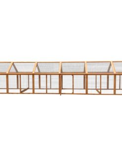 5 M Large Chicken Coop Run Guinea Pig Cage Villa Extension Rabbit Hutch House Pen