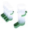 5x Bird Cage Food Dispenser Feeder Automatic Pet Parrot Budgie Cockatiel Aviary