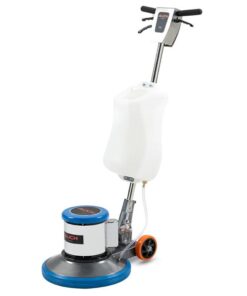 AUCH 17" Commercial Orbital Scrubber & Polisher, Hard Floor Buffer, Carpet Cleaner, 12L Solution Tank, 2 Brushes