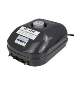 Aquarium Air Pump Oxygen Hydroponic 4 Outlet 360L/H 13W