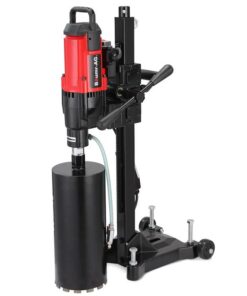 BAUMR-AG 3200W 280mm Wet Dry Core Drill Wheeled Stand & 127mm Bit Combo, for Concrete Coring Hole Drilling