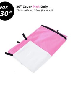 Cage Cover Enclosure for Wire Dog Cage Crate 30in PINK
